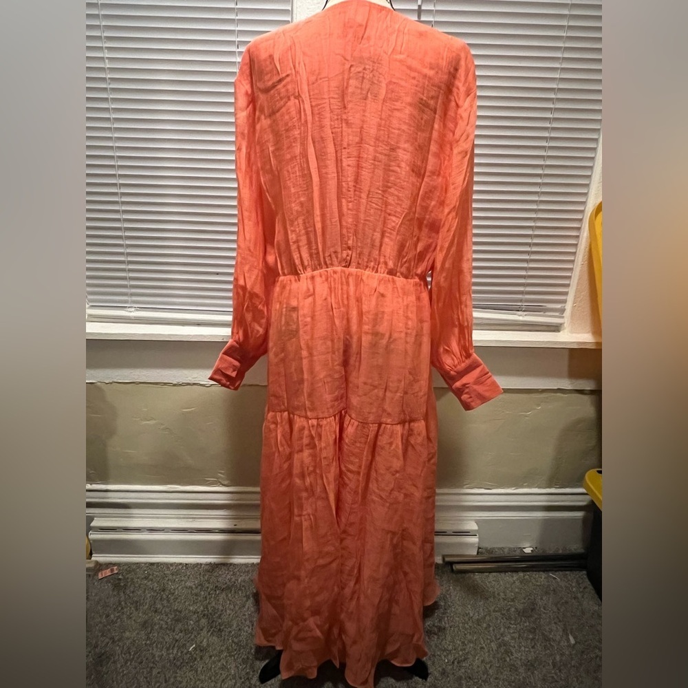 H&M LONG LYOCELL-BLEND DRESS - Picture 8 of 10